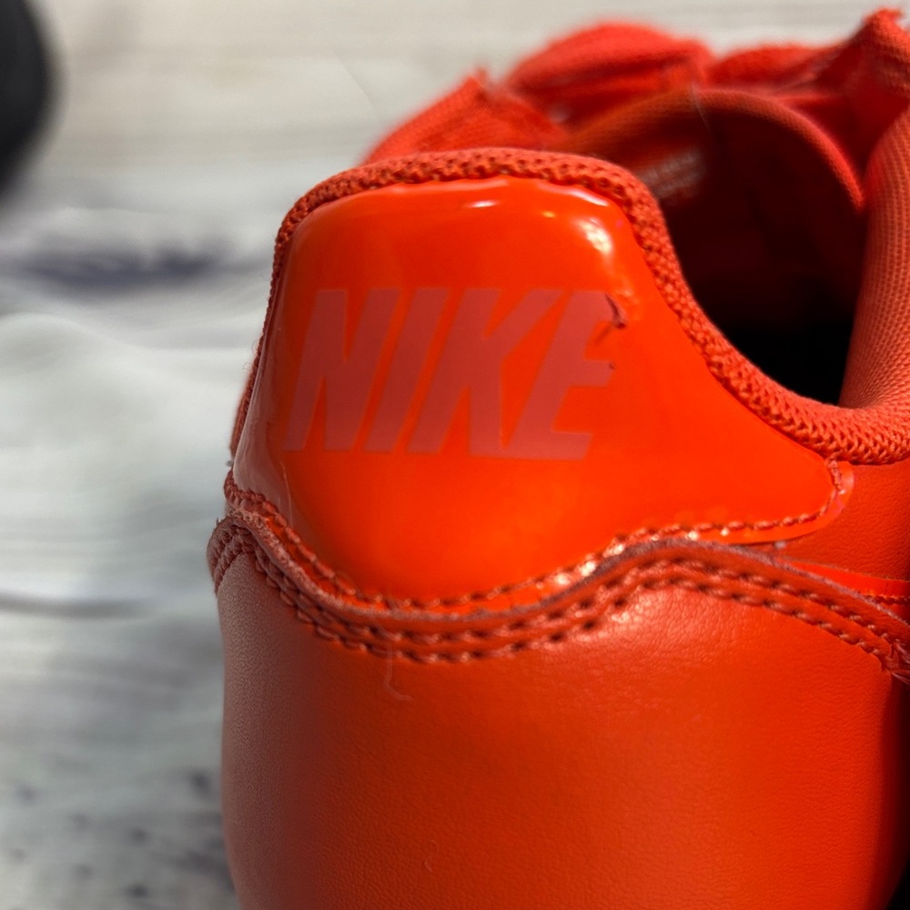 Nike Cortez Sneakers Retro Orange VTG Style Size 9 Women’s Tennis Shoes - Picture 7 of 16